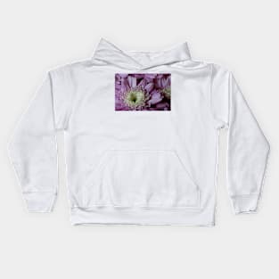 Beautiful purple Dahlia Kids Hoodie